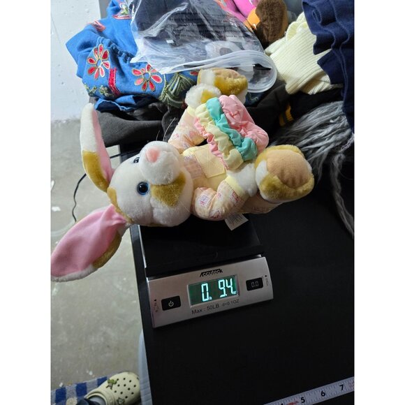 Vintage 1998 Kinderkids Touch-n-Talk Peak-a-Boo Bunny Rabbit Stuffed Animal - Picture 11 of 11